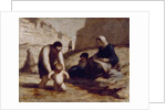 The First Bath by Honore Daumier