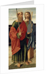 St. Paul and St. James the Elder, c.1499 by Cristoforo Caselli