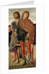 St. Matthew and St. Sebastian, c.1499 by Cristoforo Caselli