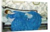 The Blue Gown, 1917 by Frederick Carl Frieseke