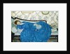 The Blue Gown, 1917 by Frederick Carl Frieseke