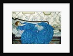 The Blue Gown, 1917 by Frederick Carl Frieseke