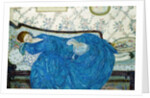 The Blue Gown, 1917 by Frederick Carl Frieseke