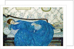 The Blue Gown, 1917 by Frederick Carl Frieseke