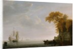 A Calm Sea, 1642 by Simon Jacobsz. Vlieger
