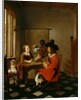 The Game of Cards, c.1660 by Hendrik van der Burch