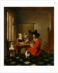 The Game of Cards, c.1660 by Hendrik van der Burch