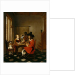 The Game of Cards, c.1660 by Hendrik van der Burch