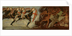 St. Michael and the Angels at War with the Devil by Domenico (1449-94) Ghirlandaio