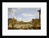 View of the Roman Forum, 1735 by Giovanni Paolo Pannini or Panini