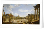 View of the Roman Forum, 1735 by Giovanni Paolo Pannini or Panini