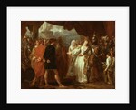 Queen Philippa Interceding for the Lives of the Burghers of Calais, 1788 by Benjamin West
