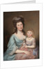 Peggy Sanderson Hughes and her Daughter, c.1788-89 by Charles Willson Peale