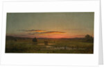 Sunset, c.1880 by Martin Johnson Heade