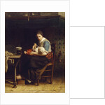 The Cottage Madonna, c.1867 by Jozef Israels