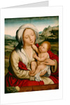 Madonna and Child, c.1520 by Quentin Massys or Matsys