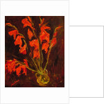 Red Gladioli, c.1919 by Chaim Soutine