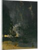 Nocturne en noir et or, la fusée qui retombe, 1875 by James Abbott McNeill Whistler