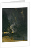 Nocturne en noir et or, la fusée qui retombe, 1875 by James Abbott McNeill Whistler