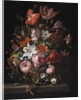 Flowers in a Glass Vase, 1704 by Rachel Ruysch