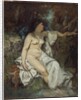 Bather Sleeping by a Brook, 1845 by Gustave Courbet