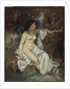 Bather Sleeping by a Brook, 1845 by Gustave Courbet