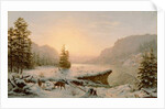 Winter Landscape, 1878 by Mortimer L. Smith
