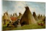 Prairie Indian Encampment, c.1870 by John Mix Stanley