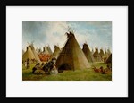 Prairie Indian Encampment, c.1870 by John Mix Stanley