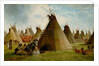 Prairie Indian Encampment, c.1870 by John Mix Stanley