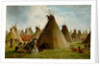 Prairie Indian Encampment, c.1870 by John Mix Stanley