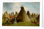 Prairie Indian Encampment, c.1870 by John Mix Stanley