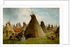 Prairie Indian Encampment, c.1870 by John Mix Stanley