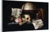 Vanitas Still Life, c.1655 by Johannes Borman