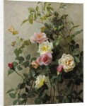 Roses on a Wall, 1877 by George Cochran Lambdin