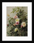 Roses on a Wall, 1877 by George Cochran Lambdin