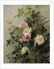 Roses on a Wall, 1877 by George Cochran Lambdin
