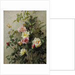 Roses on a Wall, 1877 by George Cochran Lambdin