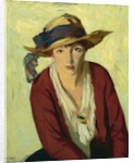 The Beach Hat, 1914 by Robert Cozad Henri