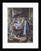 Helping with the Washing Up, 1975 by Anthea Durose