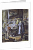 Helping with the Washing Up, 1975 by Anthea Durose