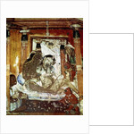 A Princely Couple in a Palace by Indian School