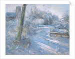 Hoar Frost Morning, 1996 by Timothy Easton