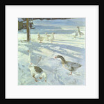 Snowfeeders, 1999 by Timothy Easton