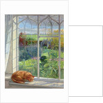 Sleeping Cat and Chinese Bridge by Timothy Easton