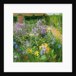 Sweet Rocket, Foxgloves and Irises, 2000 by Timothy Easton