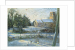 The Frozen Moat, Bedfield by Timothy Easton