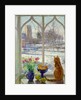 Snow Shadows and Cat by Timothy Easton