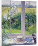 Window Seat and Lily, 1991 by Timothy Easton