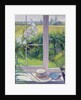 Window Seat and Lily, 1991 by Timothy Easton